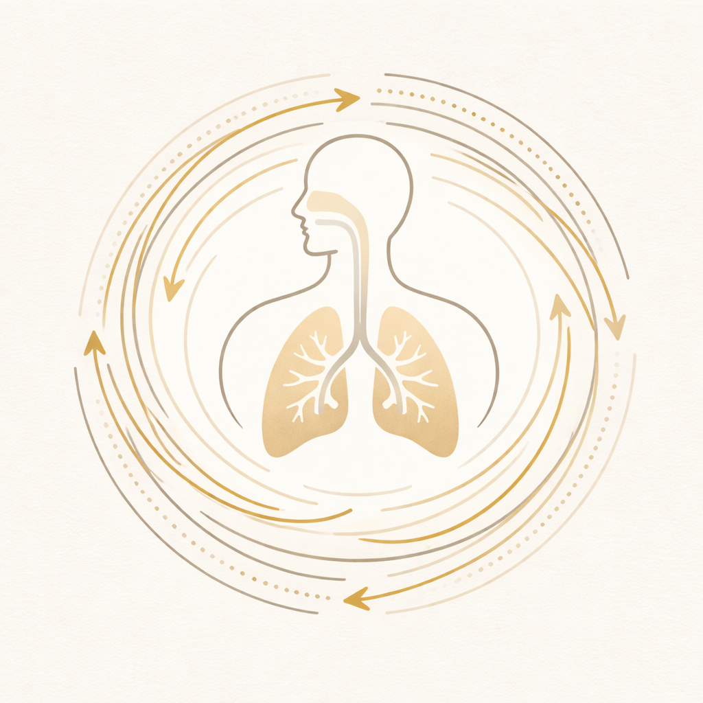 숨길이 막히면
몸 전체가 멈춥니다
